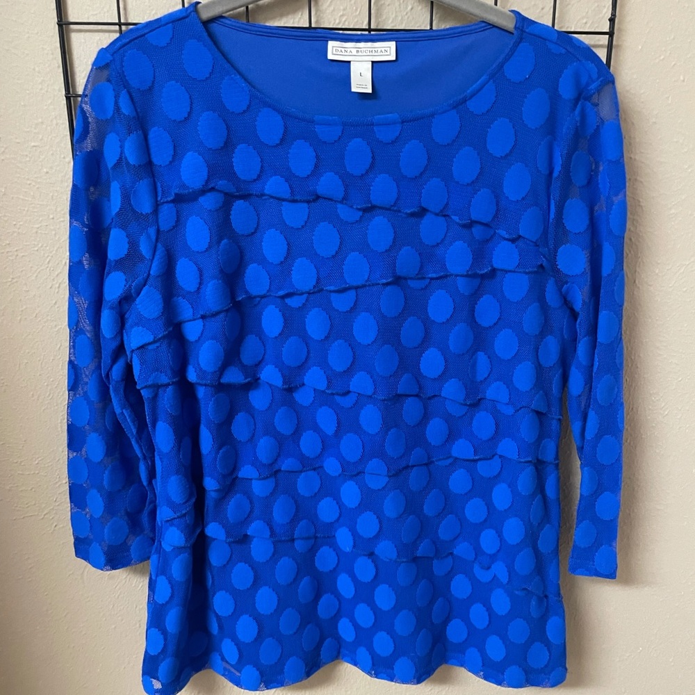 Dana Buchman Shirt GORGEOUS! - Picture 2 of 5